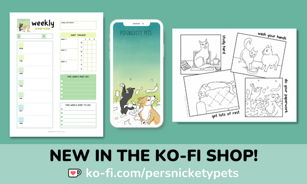 Persnickety Pets on Ko-fi: September 2023 rewards