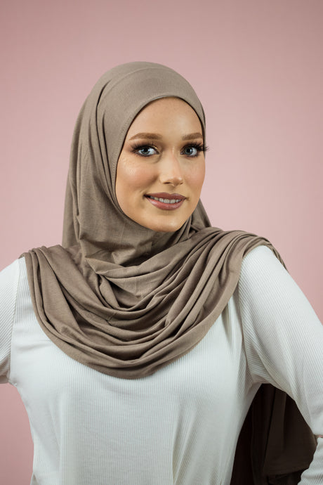 The Instant Looped Jersey Hijab Scarf Suriah Scarves