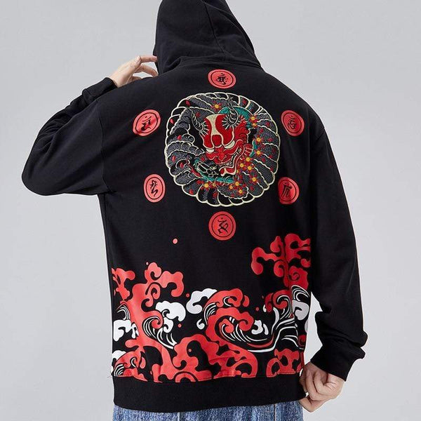 king810store Teeth Devil Hoodie