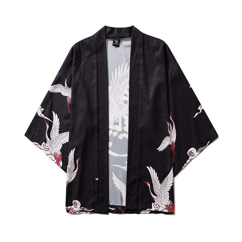 Kanji Crane Kimono – dvrk