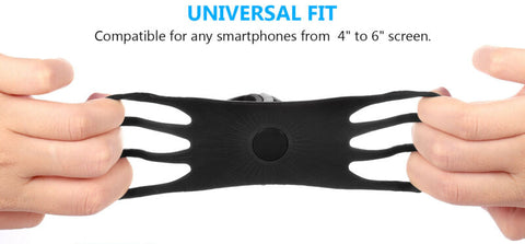 universal cycling handlebar mount for cell iphone and android