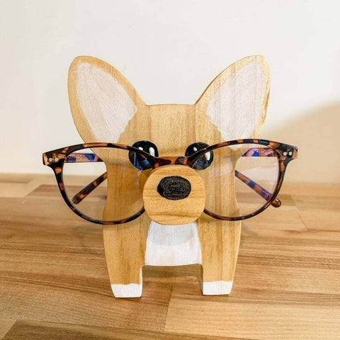 Handmade Glasses Stand Corgi – Voowow