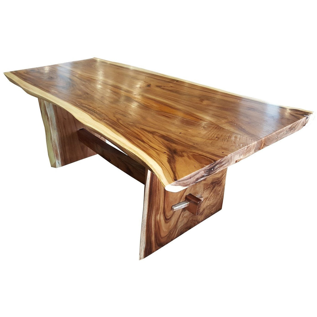 Teak Slab Dining Table: A Unique Piece For Your Dining Room