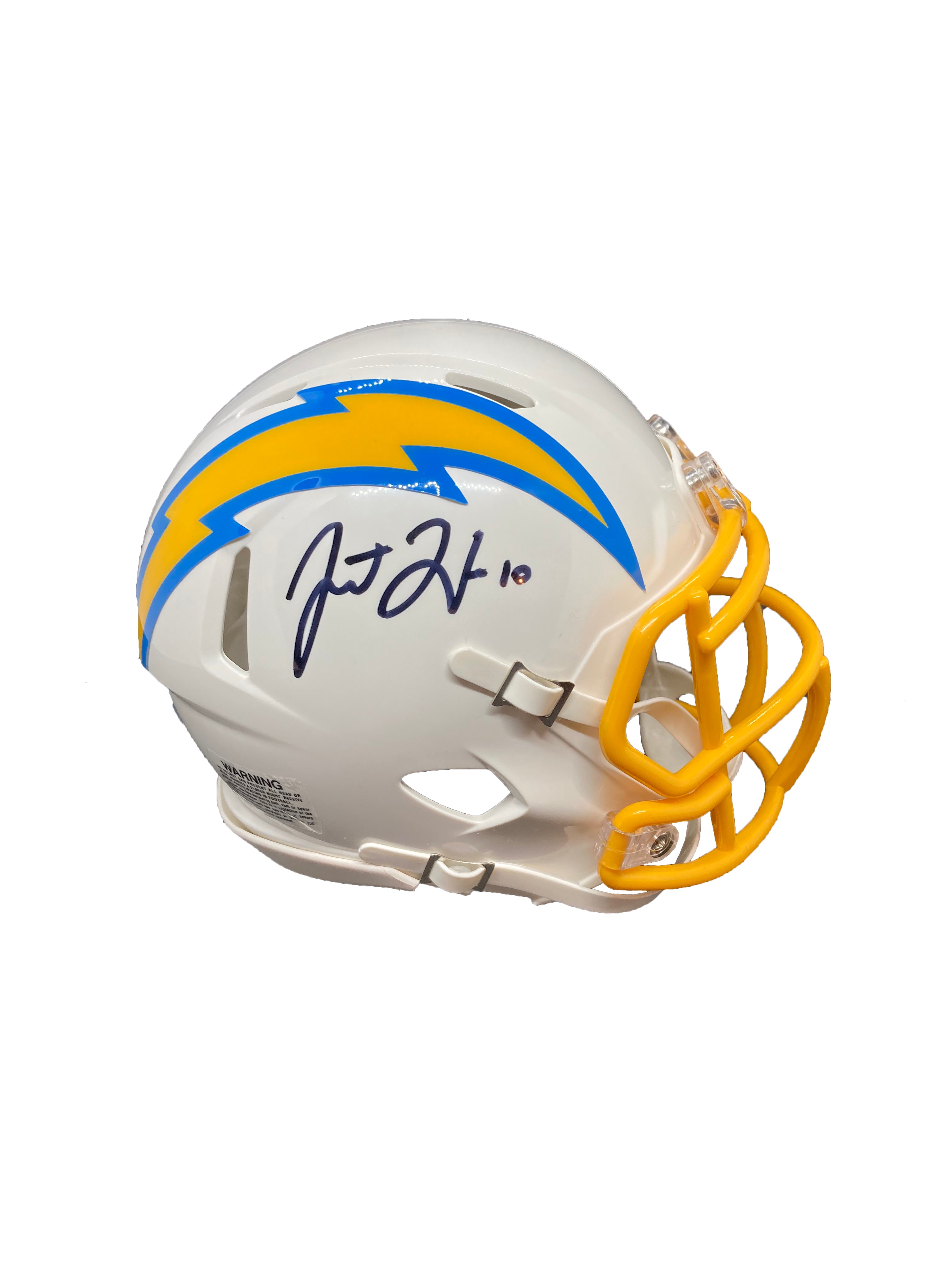 justin herbert mini helmet