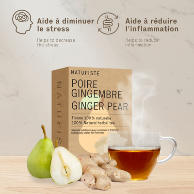 Tisane biologique Confort pour le bedon à la menthe poivrée