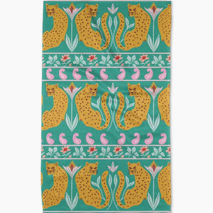 Jungle Blooms Tea Towel - The Terracotta Room