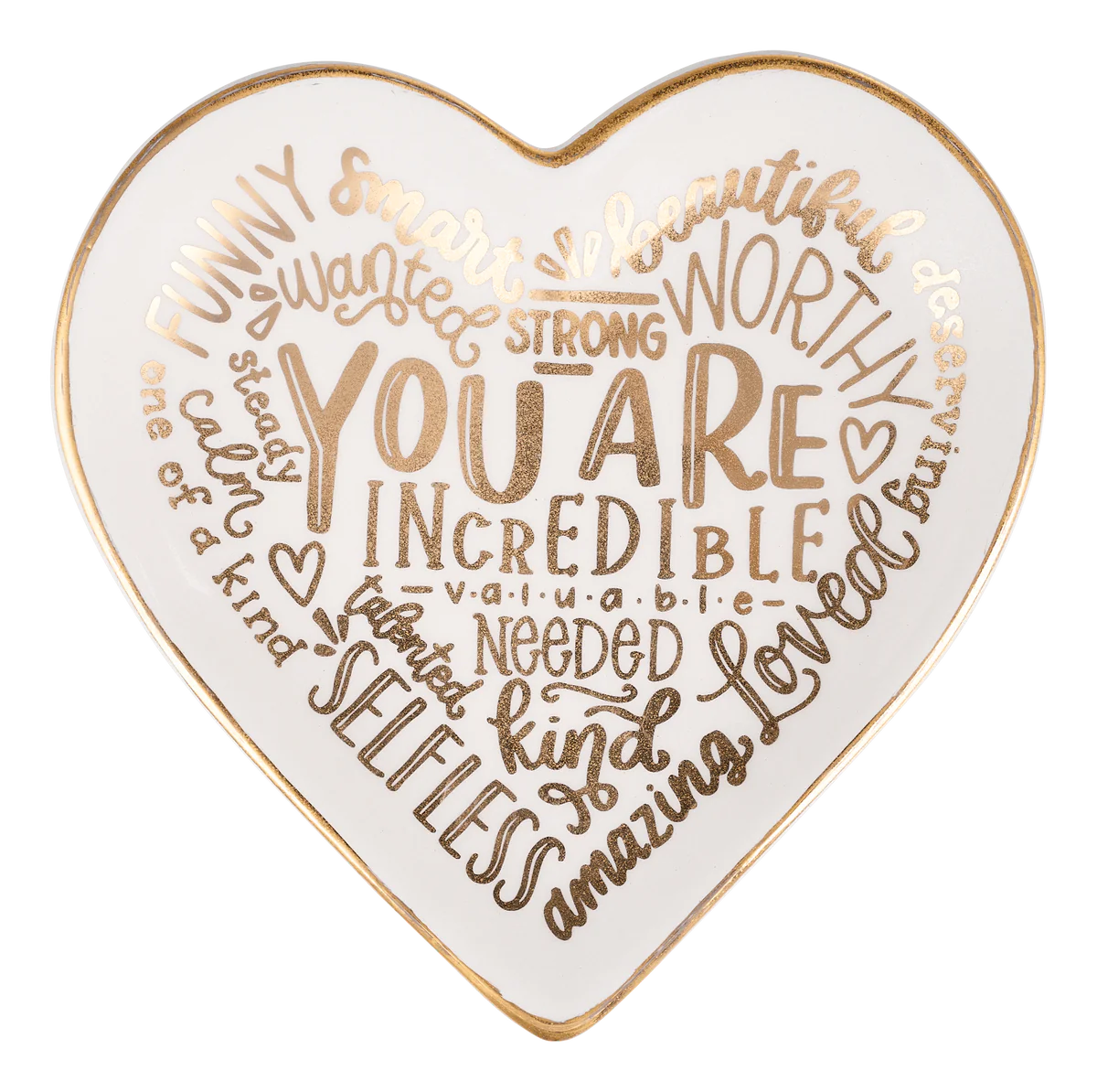 Glory Haus | You Are Affirmation Trinket Tray