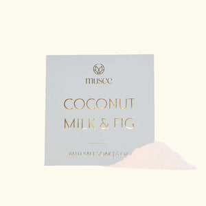 Musee | Coconut Milk & Fig Mini Bath Salt Soak - Madison's on Main