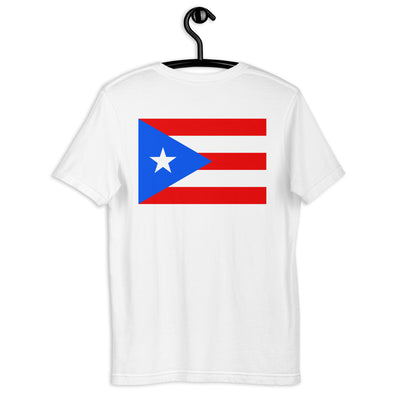 POR VIDA Puerto Rico (Black Text) Unisex t-shirt