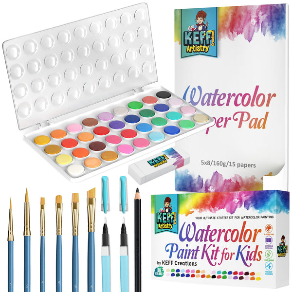 Water Paint Set Watercolor Paint Set 36 Healthy Water Soluble