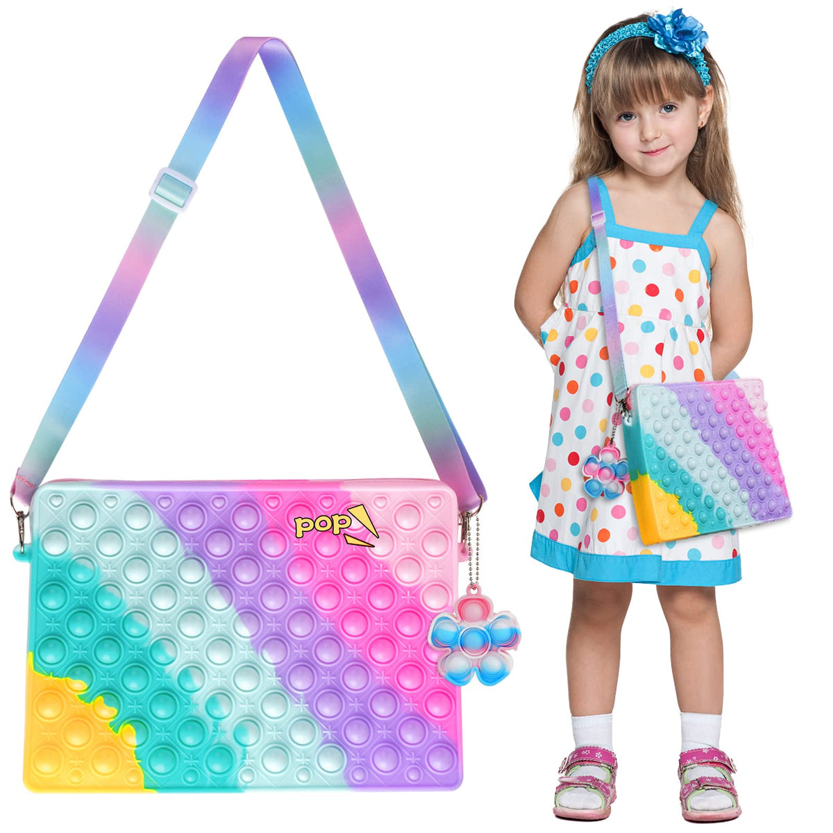 Wholesale Fidget Rainbow Shoulder Bag | Buy Gifts in Bulk#N#– Scione ...