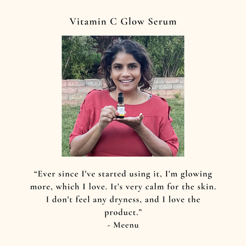 Apsara Skin Care's Ayurvedic Vitamin C Natural Glow Serum