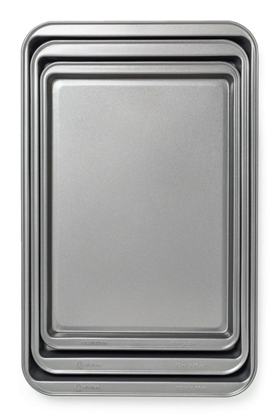 Mainstays Large Nonstick 17 x 11 Cookie Sheet Baking Pan, Gray