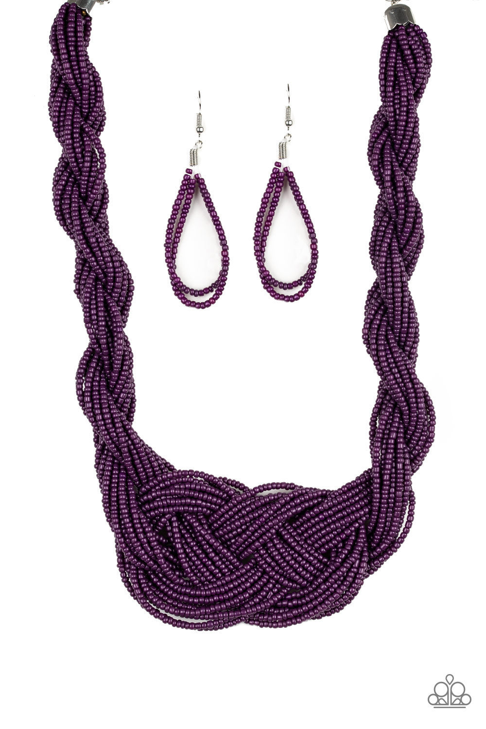 A Standing Ovation - Purple Paparazzi Jewelry-127