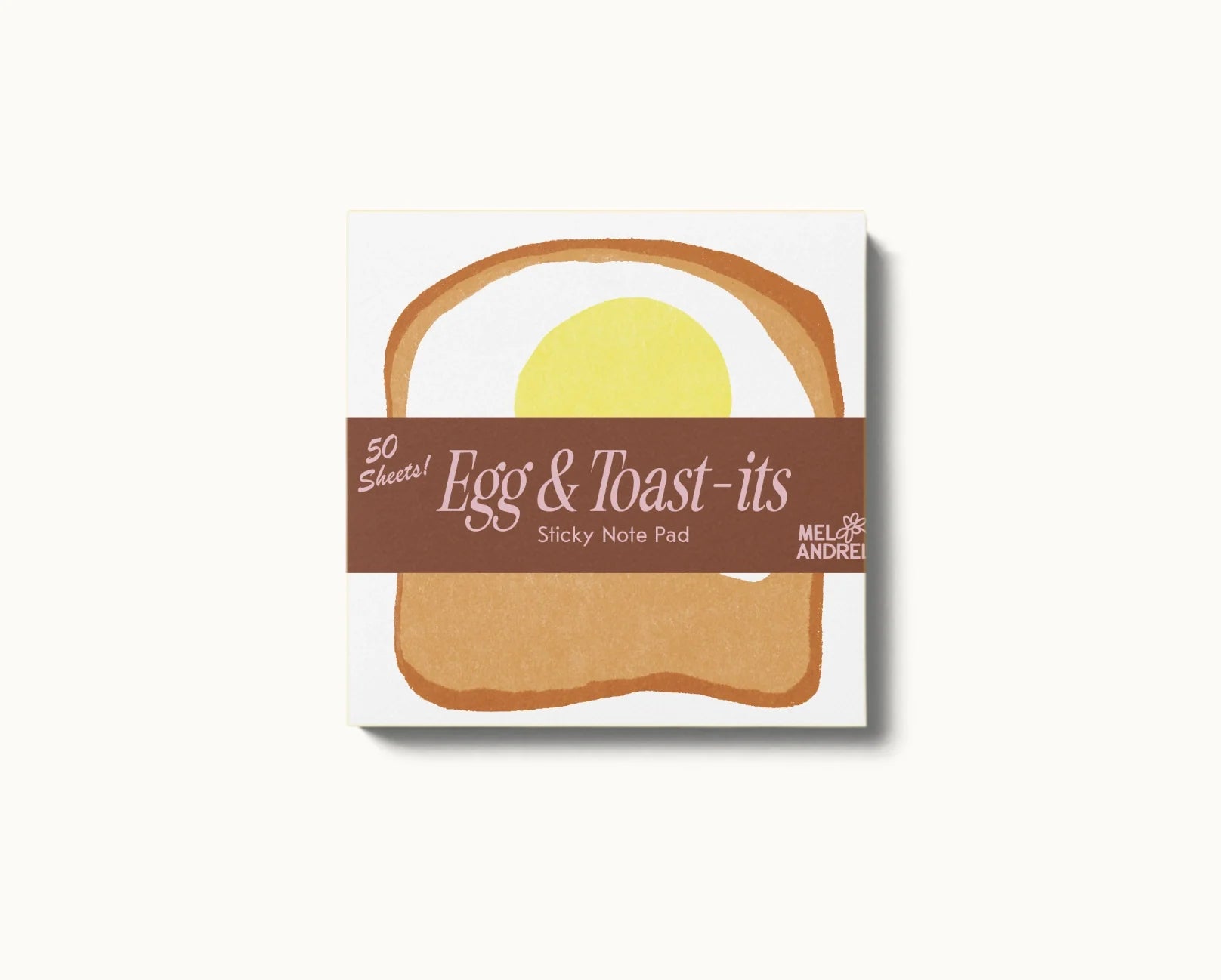 EGG TOAST-ITS STICKY NOTE PAD