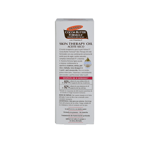 Aceite limpiador Palmer's Cocoa Butter Formula para rostro fragancia rosa  mosqueta 190 ml