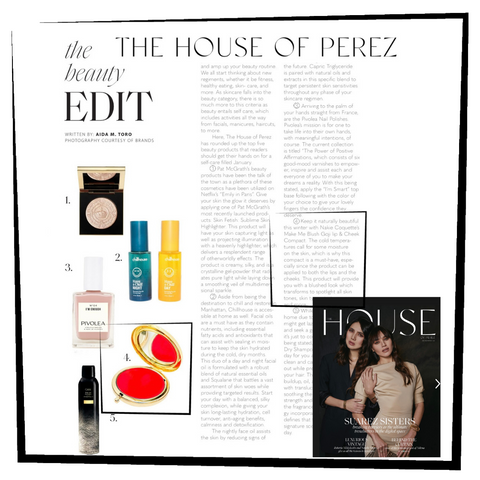 The House of Perez Beauty Edit Jan 22 