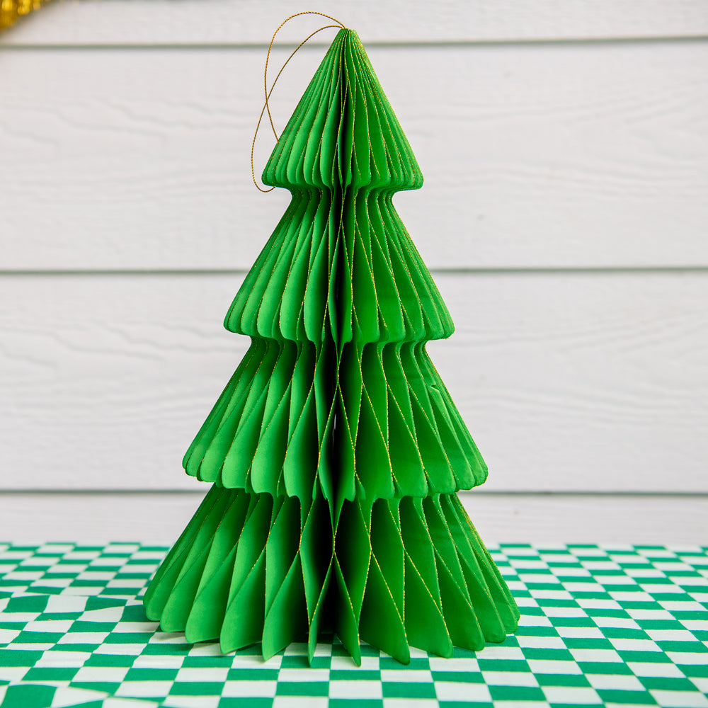 Honeycomb Paper Christmas Tree – ohitsperfect