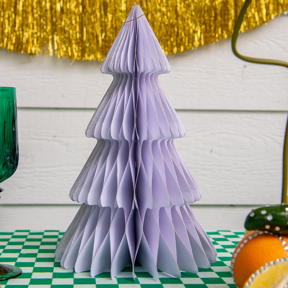 Honeycomb Paper Christmas Tree – ohitsperfect