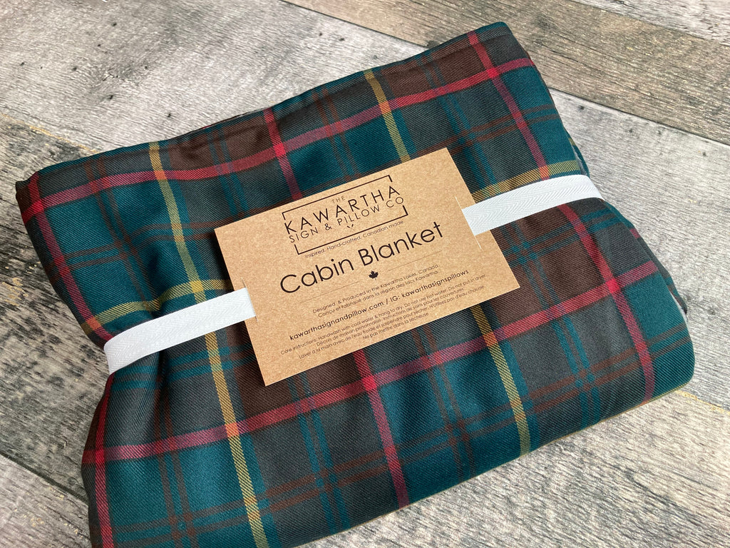 Royal Stewart Tartan Cabin Blanket – Kawartha Sign & Pillow Co