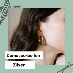 Dames oorbellen zilver