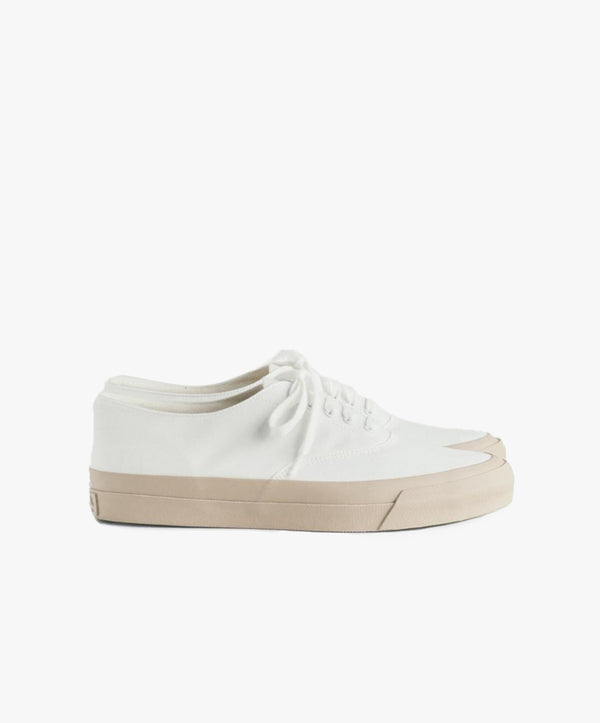 ASAHI Belted Low Leather - White