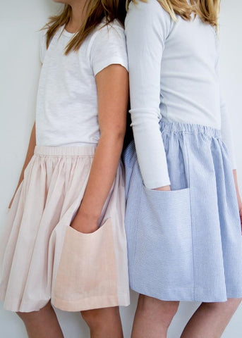 Gathered Skirt for All Ages Free Pattern Purl Soho