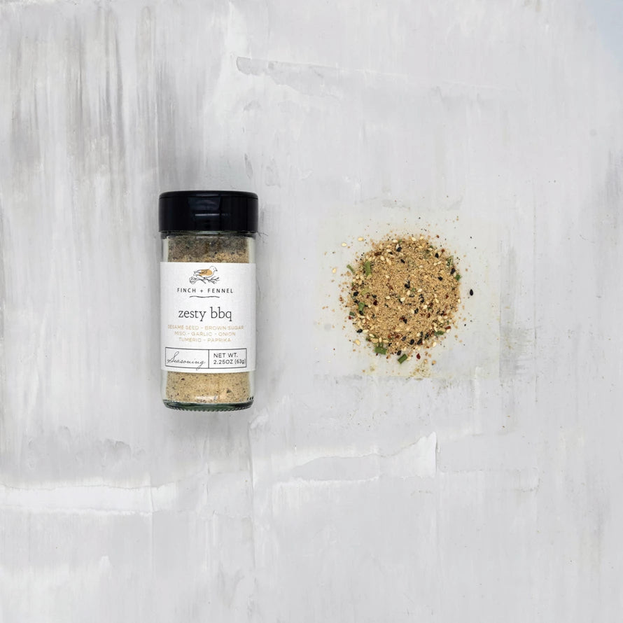 Finch + Fennel Zest BBQ Seasoning, 2.25 oz