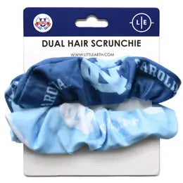 UNC Dual Hair Scrunchie - Classic Carolina