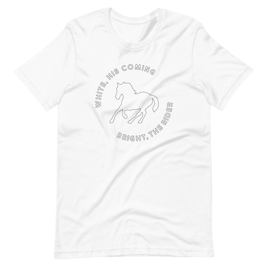 Kilimanjaro Ontleden smaak Bright, The Rider T-Shirt – 1689 Designs