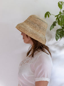 Woven Roly Bucket Hat