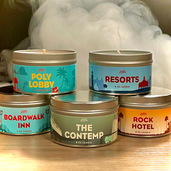 Park Scents Rock Hotel Candle 8oz Accurate Smell of the Hard Rock Hotel  Lobby at Universal Orlando Beautiful Smell Handmade in the USA 