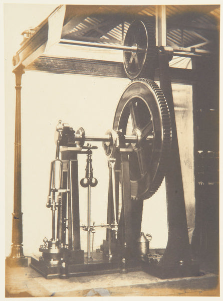 1851: Steam Engine by B Hick and Son https://www.rct.uk/collection/2800011/the-great-exhibition-1851-steam-engine-by-b-hick-and-son
