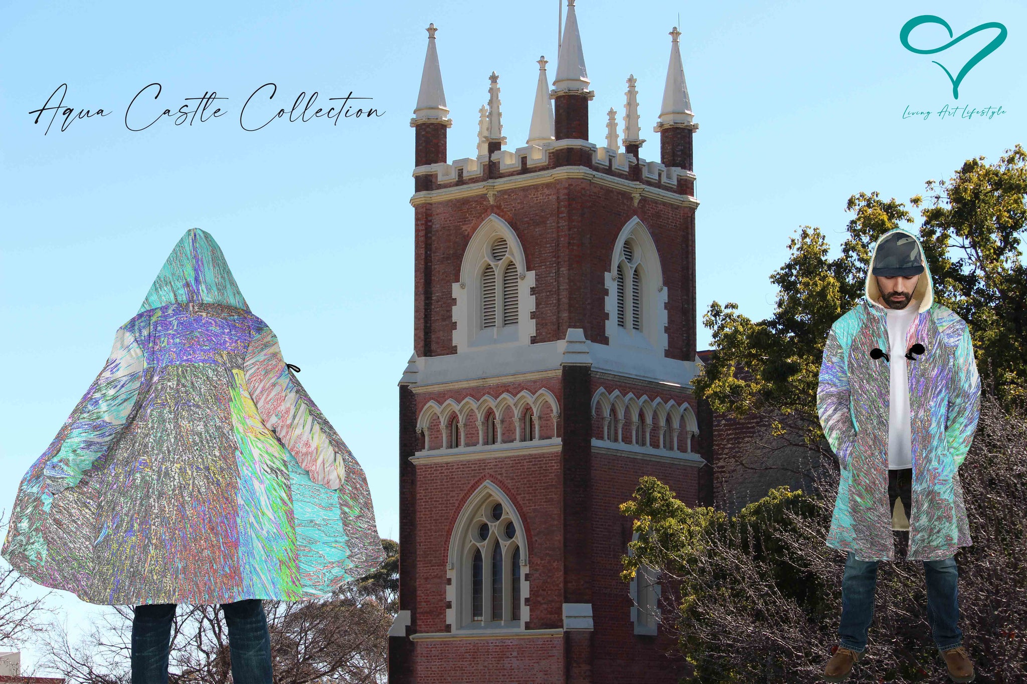 Aqua Castle Collection - Winter Cloak Anglican Church heritage building Mudgee Mid West Region One Town at a Time, Kieran Wicks, Living Art Lifestyle. 