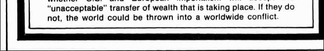 Newspaper Article - DECLINE OF THE WEST - 1975, February 11 -Tribune 