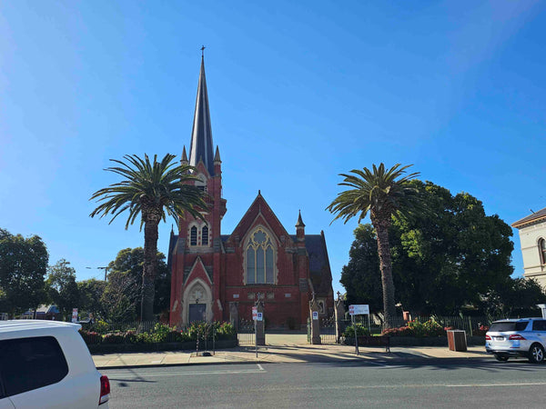 Church in Echuca Victoria by Kieran Wicks