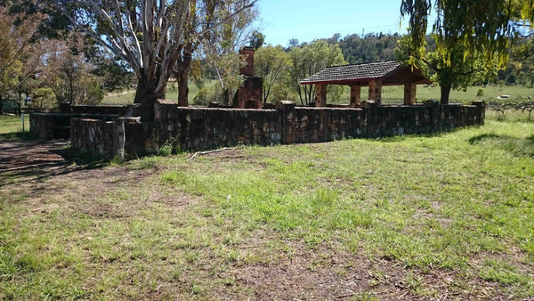 Henry Lawson's Childhood Home Eurunderee NSW - Memorial pioneer ruins