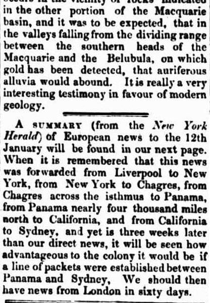GOLD. (1851, May 15). The Sydney Morning Herald (NSW : 1842 - 1954), p. 2. Retrieved July 20, 2021, from http://nla.gov.au/nla.news-article12927102
