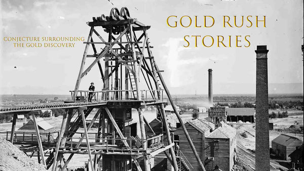 Historical image from the 1800's of a Miners Head in Bendigo Victoria during the Gold Rush GOLD RUSH STORIES - PART 11 - CONJECTURE SURROUNDING THE GOLD DISCOVERY