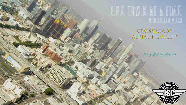 Crossroads by Kieran Wicks - Aerial Film Clip - Aerial perspective of Californian Highway system in LA