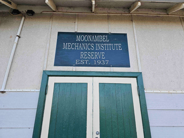 Moonambel Victoria Gold Fields Town Mechanics Institute Doors