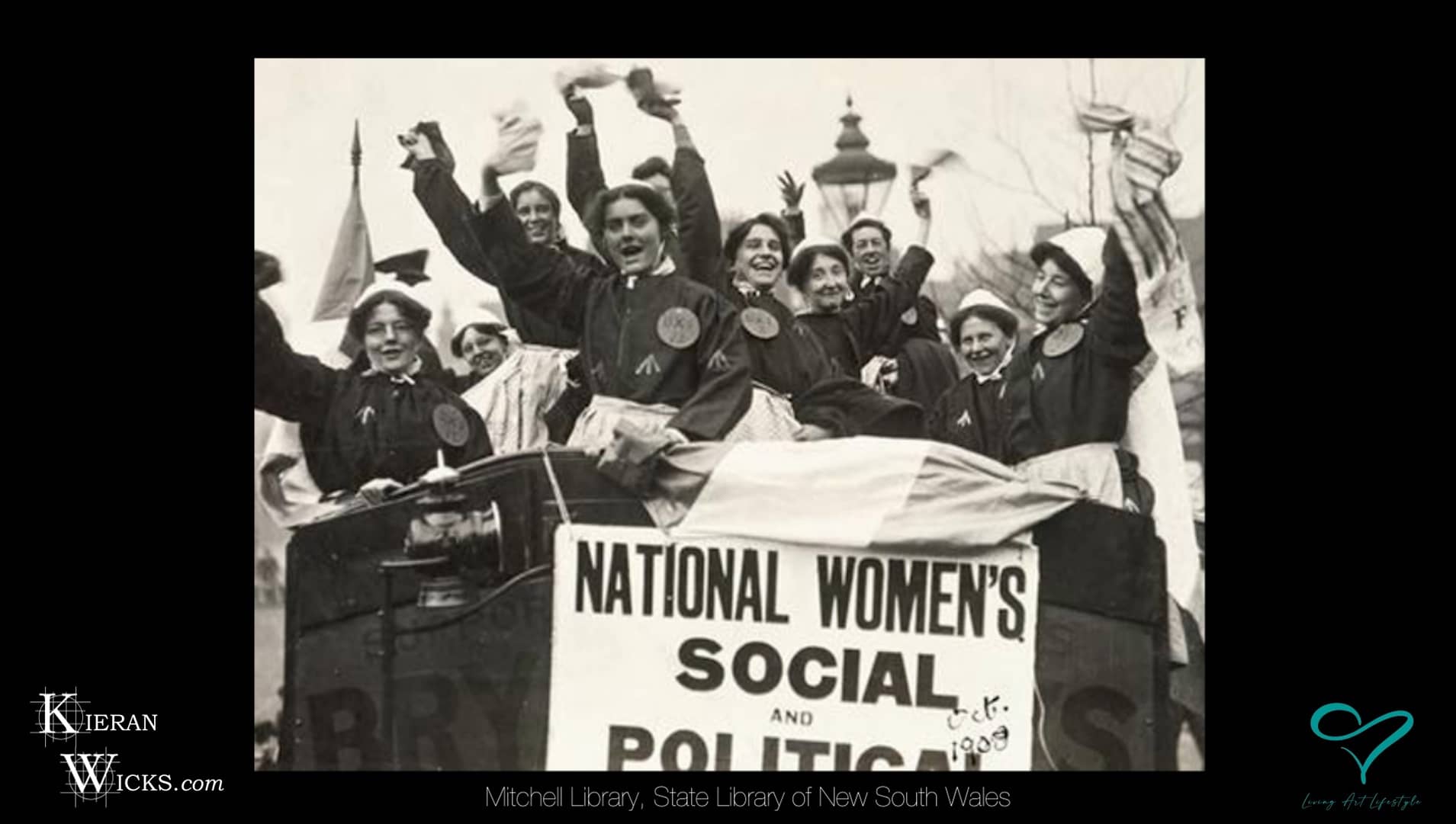 ONE TOWN AT A TIME EP 4 SCREENSHOT 39 - WOMENS SUFFRAGE PROTESTS - 1908 - STATE LIBRARY NSW 