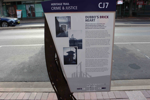 Dubbo Central West NSW Information Sign