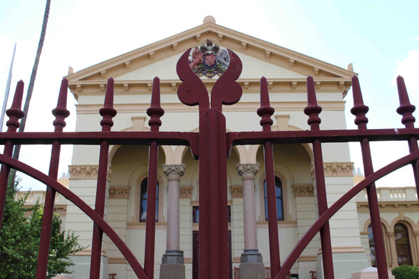 Courthouse Front Gates - Dubbo NSW
