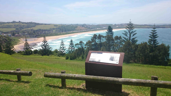 Looking North from Kiama on the South Coast of NSW