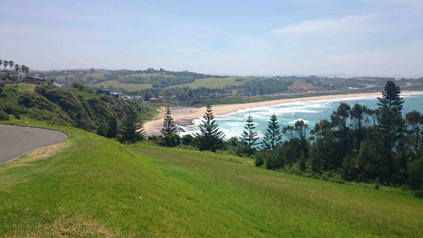 Beach north of Kiama South Coast NSW