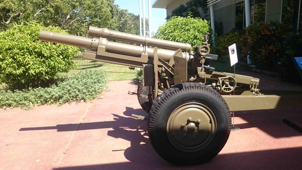 Darwin Military Museum 25 Pounder Field Gun 