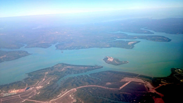 Aerial view of Darwin Port