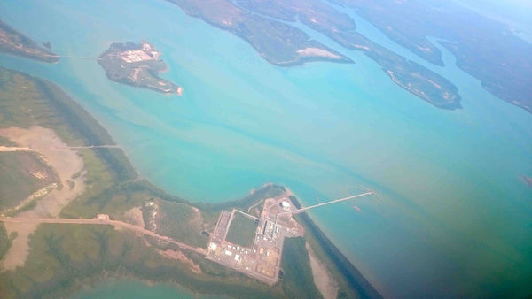 aERIAL PHOTO DARWIN PORT