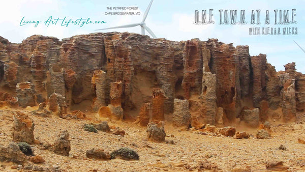 CAPE BRIDGEWATER VICTORIA AUSTRALIA - PETRIFIED FORREST UNIQUE GEOLOGICAL ROCK FORMATION